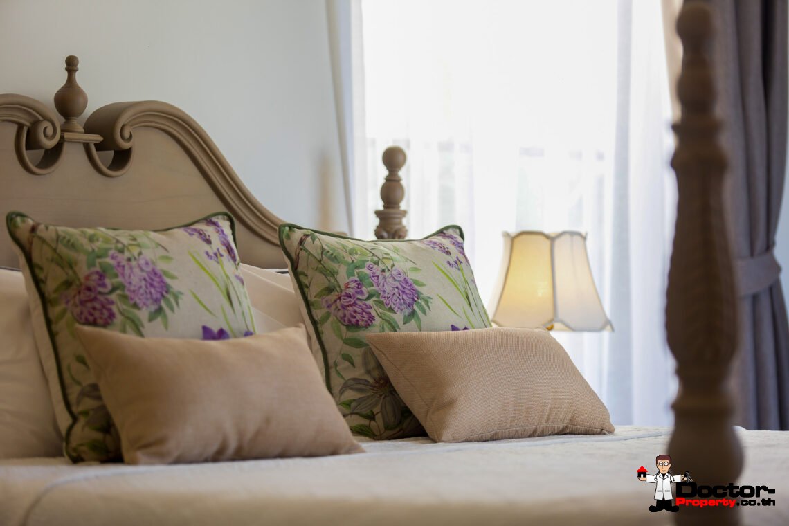 Mediterranean Style 2 Bedroom Garden Pool Villas, Lamai – Koh Samui – For Sale